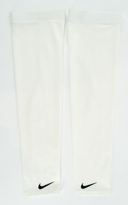 Nike Pro Arm Sleeves Adult Men's L/XL Compression White/Black | eBay