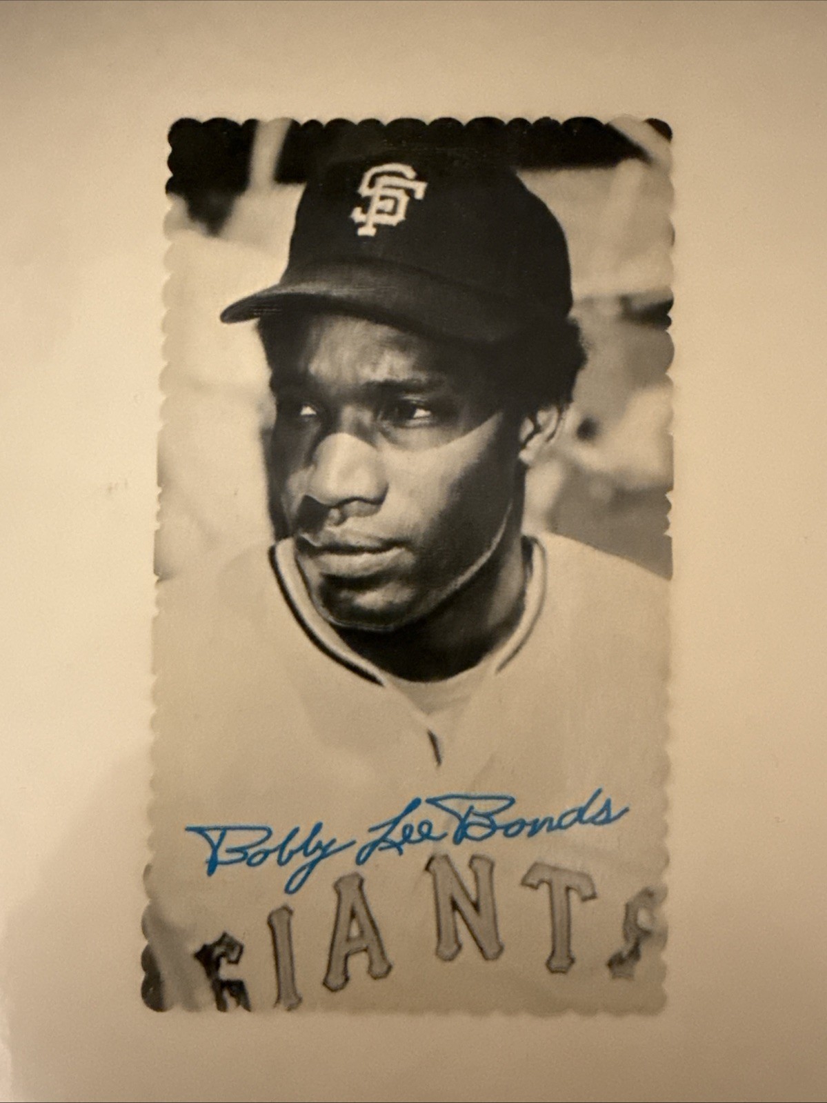 1974 Topps Deckle Edge Large #36 Bobby Bonds San Francisco Giants MLB Baseball