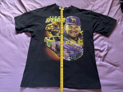 Vintage Camel Racing Jimmy Spencer Shirt Mens XL Black Chase