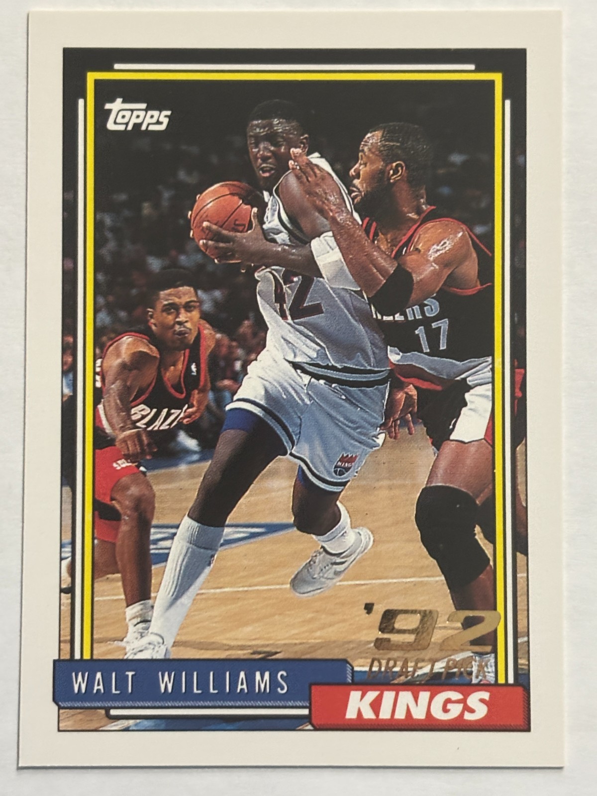 1992-93 Topps #302 Walt Williams Sacramento Kings
