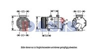 AKS Dasis Kompressor, Klimaanlage 851817N FüR CitroËN Peugeot