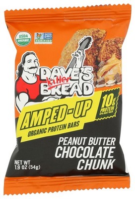 Dave'S Killer Bread Amped-Up Organic Protein Bar Peanut Butter 1.9 Oz
