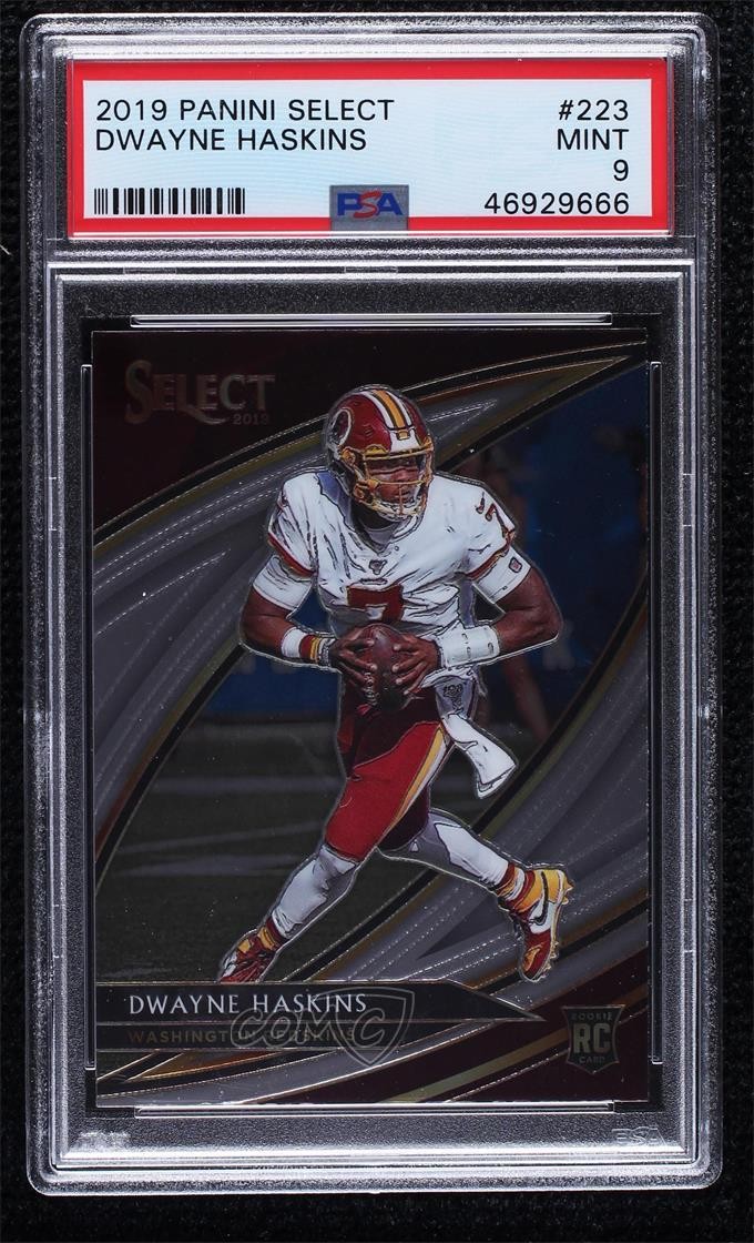 2019 Panini Select Field Level Dwayne Haskins #223 PSA 9 MINT 0c6