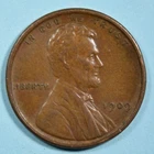 1909 VDB Lincoln Wheat Cent ~ AU/UNC ABOUT UNCIRCULATED ~ Bronze Penny 1c Coin