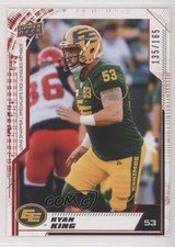 2020 Upper Deck CFL Red 135/165 Ryan King #138 0kr6
