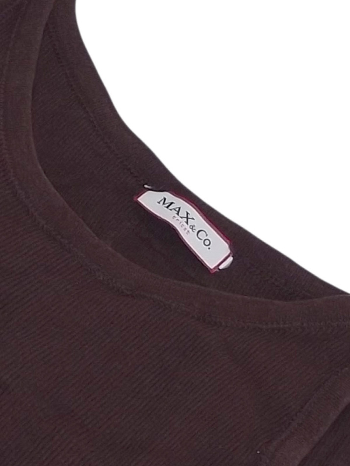 Max&co Max Mara Womens Sleeveless Tank Top S Brown Stretch image 4