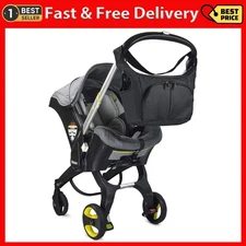 Baby & Beyond Essential Bag, Compatible with Doona Car Seat Stroller, with ad...