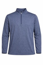 Adidas Men's Golf Performance 1/4 Zip Pullover XL Blue