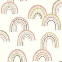 Holden Boho Regenbogen Tapete Kinderzimmer Schlafzimmer - Blush 13280