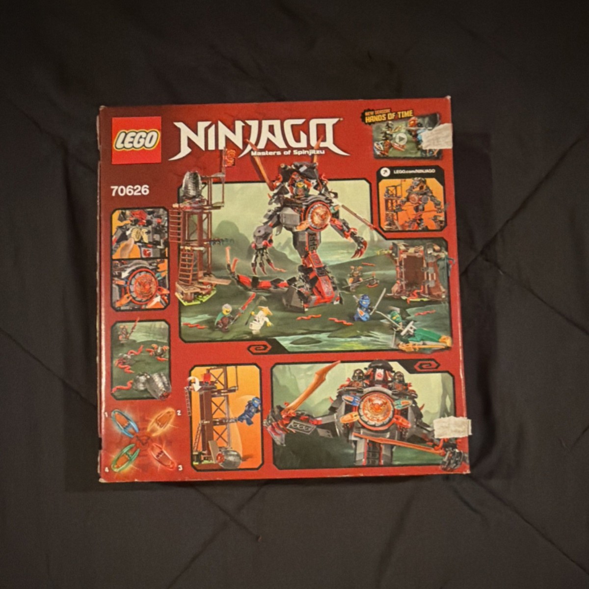 LEGO Ninjago Rare NEW Dawn of Iron Doom 70626 Complete Set Box All
