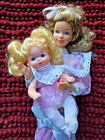 All Original Loose Dressed 1984 "Heart Family" Mom & Baby Girl Daughter, Album — photo 3