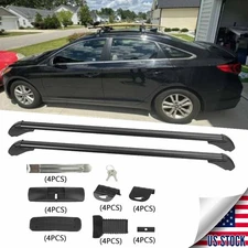 2x For Hyundai Sonata Roof Rack Cross Bar Aluminum Luggage Cargo Carrier