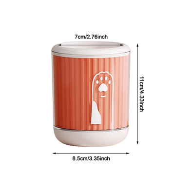 Electric Dog Paw Cleaner Automatic Rechargeable Pet Foot Washer Cup Cat Muddy 