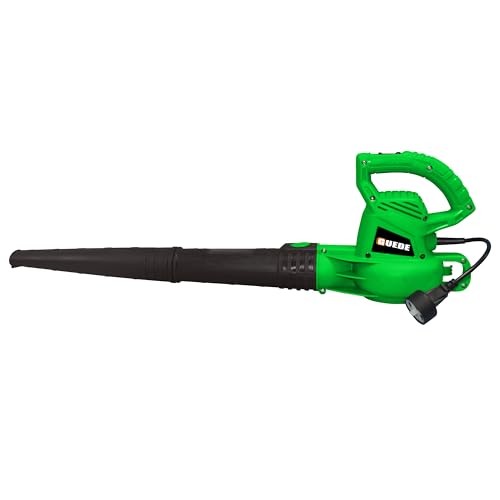  Electric Leaf Blower, Corded 7 Amp, 155MPH Air Speed, Lightweight & Handheld 
