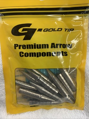 Gold Tip Premium Arrow Components 12 pack G8-C-5 180Gr Glue In