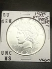 1925 P BU GEM PEACE SILVER DOLLAR UNC MS+++ U.S. MINT RARE COIN 4660