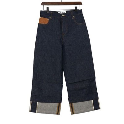 Loewe Fisherman Turn-Up Denim Damen Jeans 0010819456 154877581