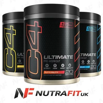 CELLUCOR C4 ULTIMATE pre workout pump energy electrolytes endurance powder