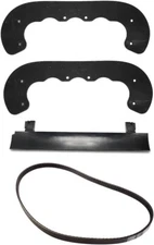 OEM Toro 99-9313 Paddles, 133-5585 Scraper, 121-6622 Belt for 21" PowerClear 721