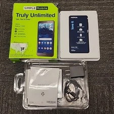 Nokia C100 32GB Storage 3GB RAM 4G LTE N152DL SIMPLE Mobile LOCKED Android 12
