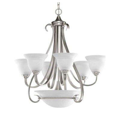 Progress Lighting Torino Chandeliers, 28-5/8  Diameter x 29-7/8  Height P4417-0