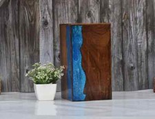 Resin urn box funeral urn cremation urn box burial urn ashes urn box dogs urn