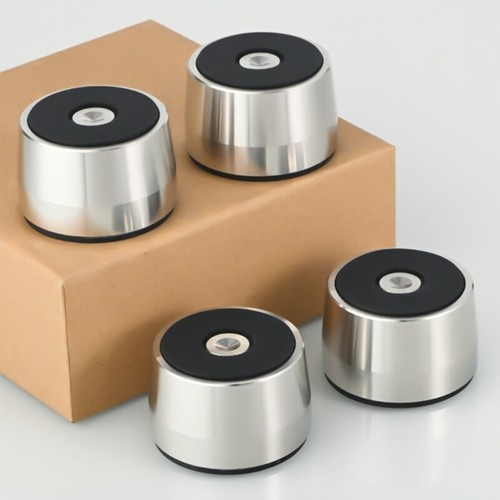 Multifunction Isolation Feet with Anti-slip Pad Stainless Steel & Rubber - Zdjęcie 5 z 8