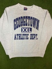 90s Georgetown Hoyas - Vintage College Sweatshirt Large 