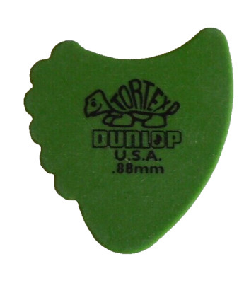 5 x NEUE Jim Dunlop Tortex Haifischflosse Haifischflossen Gitarren-Plektren/Gitarrenplektren 0,88 mm