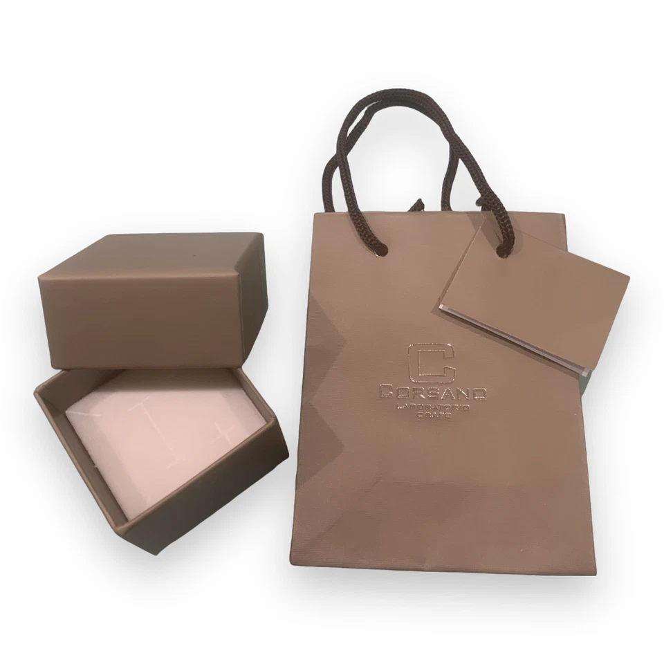 Orecchini Principessa con Zaffiro e Brillanti - Immagine 2 di 2