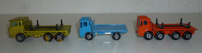 LESNEY MATCHBOX / SUPERFAST /3 x LKW / DAF, SITE HUT TRUCK, ERGOMATIC CAB /#1775