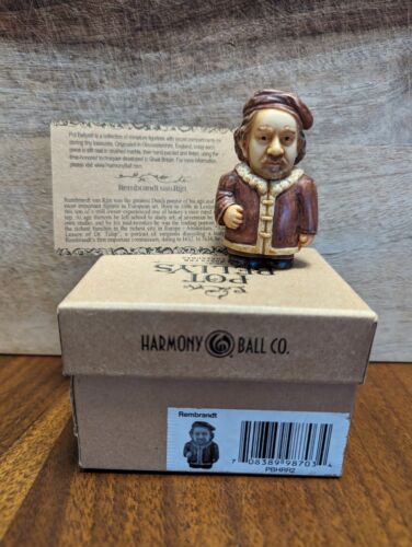 Harmony Kingdom Ball Historical Pot Belly Retired Rembrandt - Picture 1 of 7