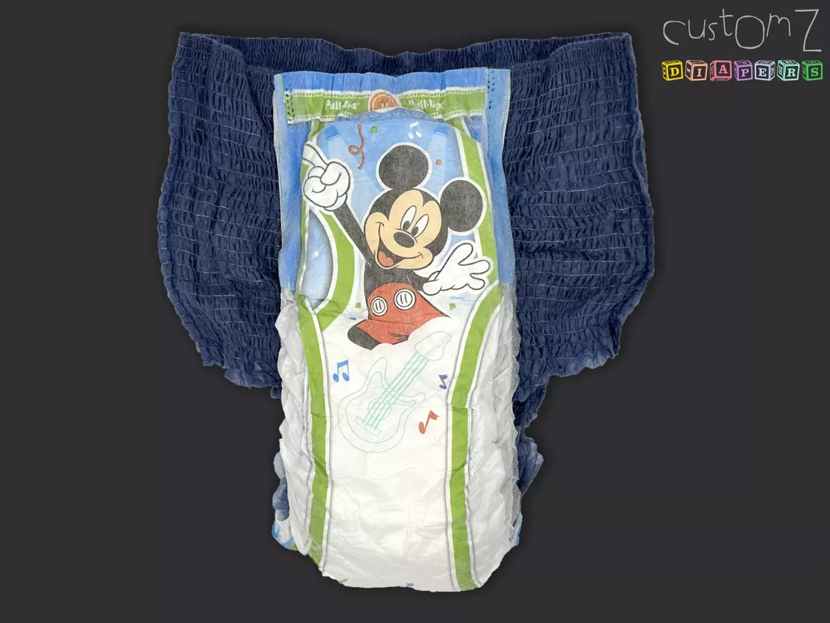 CustomZ Mr Mouse ABDL Adult Baby Pull Up Diaper - 1 x Pull Up