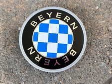 Beyern Wheels Custom Wheel Center Cap Checkered Logo Black Finish C-c29
