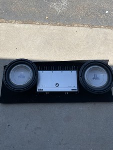 Fantastic Savings Jl Audio Subwoofer And Amp Two Jl10w1v2 4 And A Jl500 1v2 Amplifier Buy Cheap Store Slipsafety Co Uk