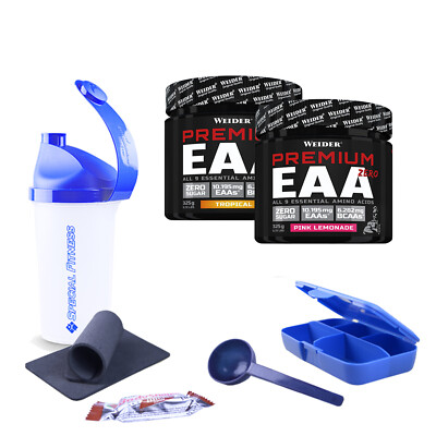71,11 /kg Weider Premium EAA Powder  Aminosäuren Fitness 325g + BONUS