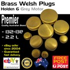 Grey Motor Brass Welch Welsh Freeze Core Plug Set Kit Fits Holden 6cyl 1948-63