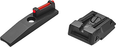 LPA Black Target Carry Sight Set for Ruger Mark IV 22/45 Lite