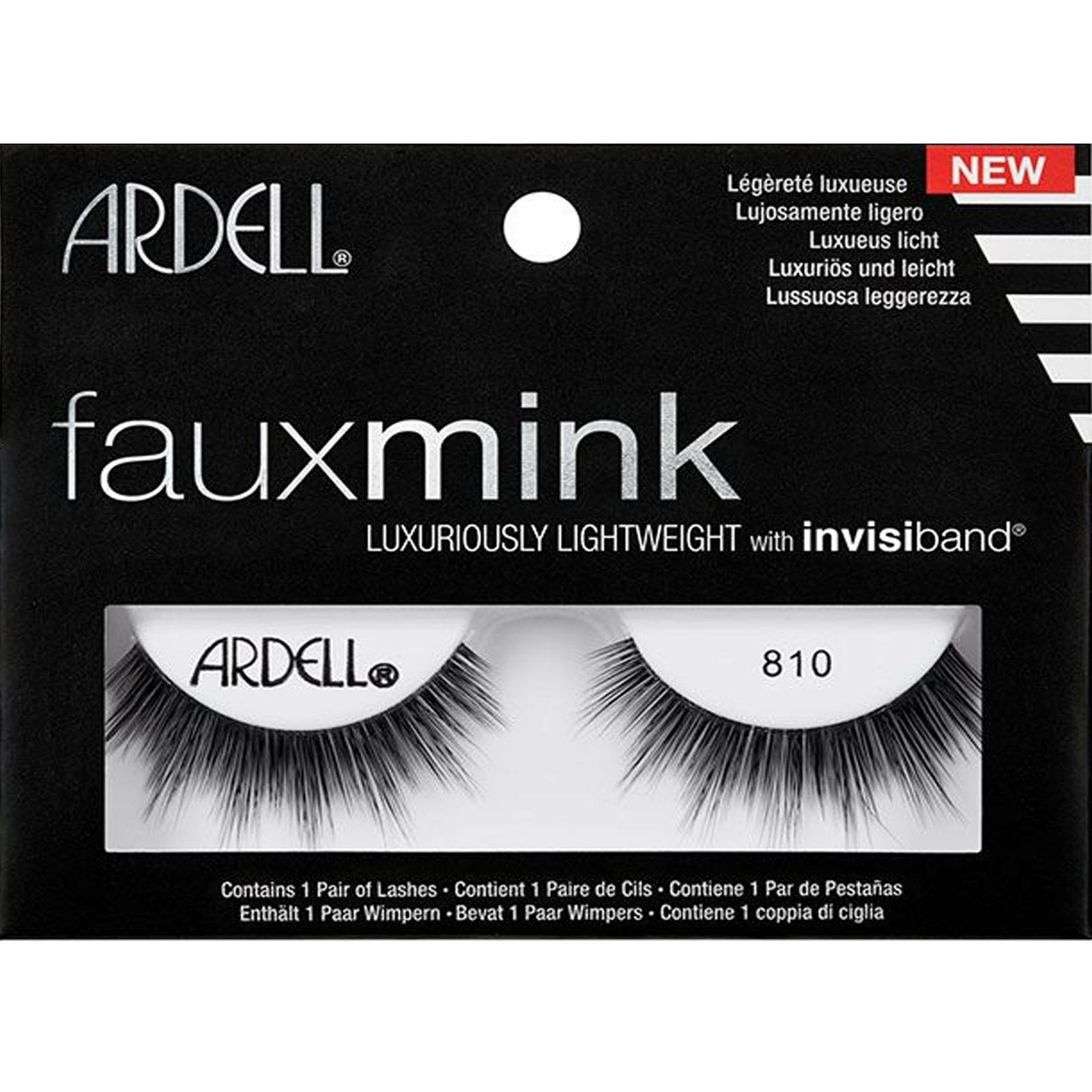 Ardell Fauxmink False Eyelashes - 810 (66308)