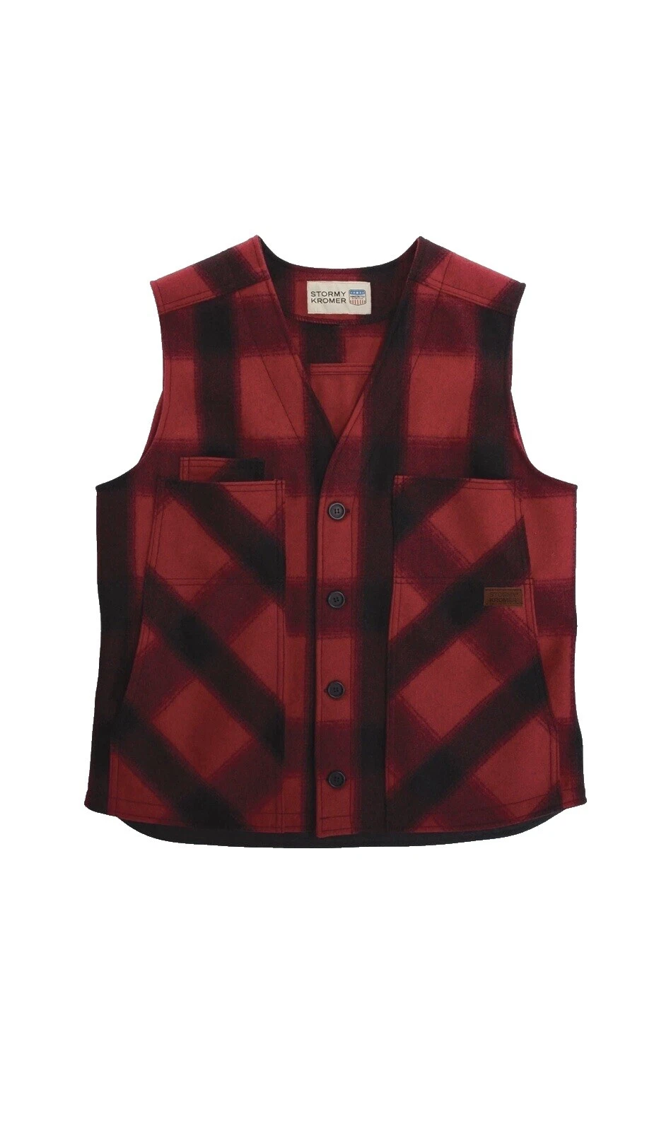 Button Regular Size Vests for Men