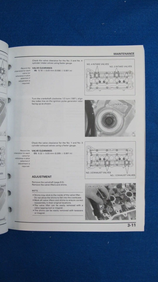Honda 1999 CBR1100XX 'Blackbird' NEW Original Factory Service Manual F439 - Imagem 3 de 4