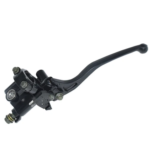 22mm Rechts Bremspumpe Bremszylinder Bremshebel Schwarz Fuer Roller Motorrad DE - Bild 7 von 9