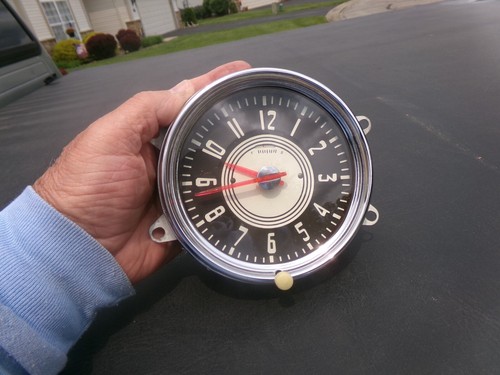 1947 1948 Chevrolet Clock Working - WestClox