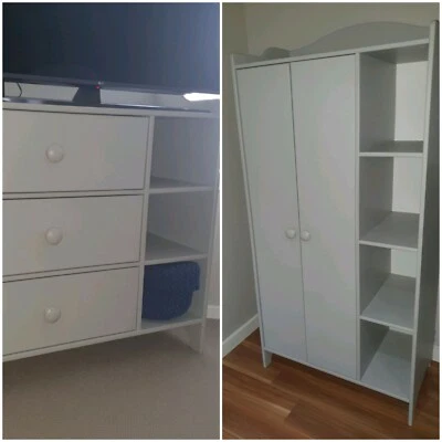 Ikea Gonatt Wardrobe And Chest Of Drawers 47 Change Table