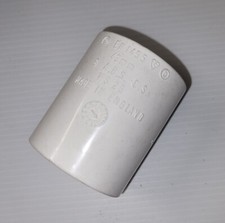 3x 43mm Solvent Weld Waste Straight Coupler White Pipe Coupling Connector 40mm