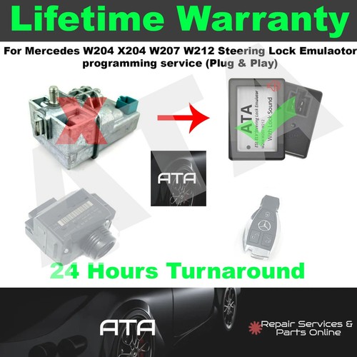 Mercedes Benz W204 W207 W212 Electronic Steering Lock ESL ELV Emulator