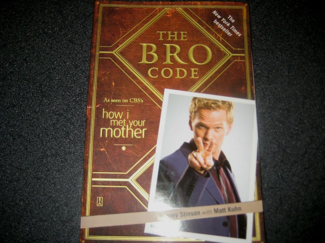The Bro Code by Barney Stinson (2008, Trade Paperback) for