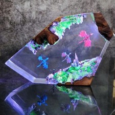 Dragon Resin Lamp, Custom Night Light, Bedside Lamp, Desk Lamp, Gift for Her/Him