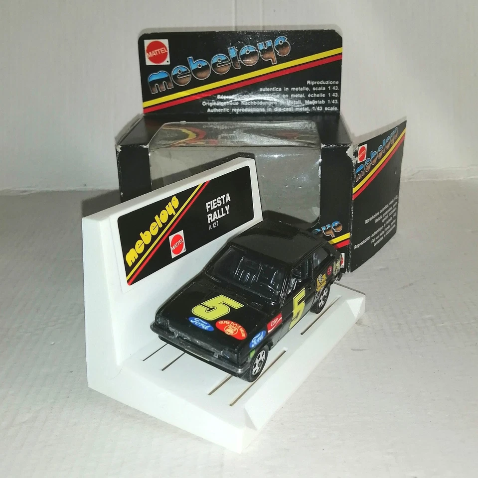 FIESTA RALLY MATTEL MEBETOYS  SCALA 1/43 ART.A127 - Immagine 3 di 4