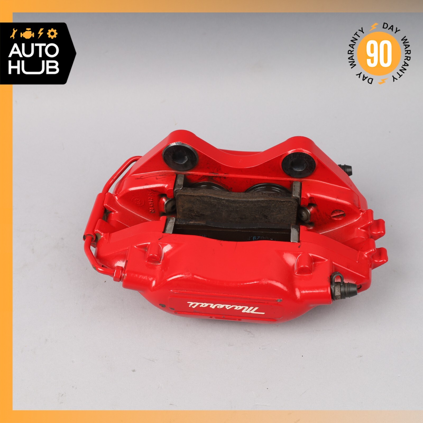 02-07 Maserati Coupe 4200 M138 Rear Left & Right Brake Caliper Calipers Set OEM